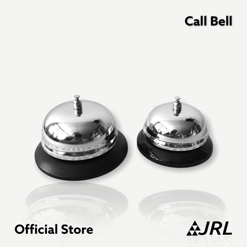 JRL กริ่งกดเรียกพนักงาน (สีเงิน/ดำ)